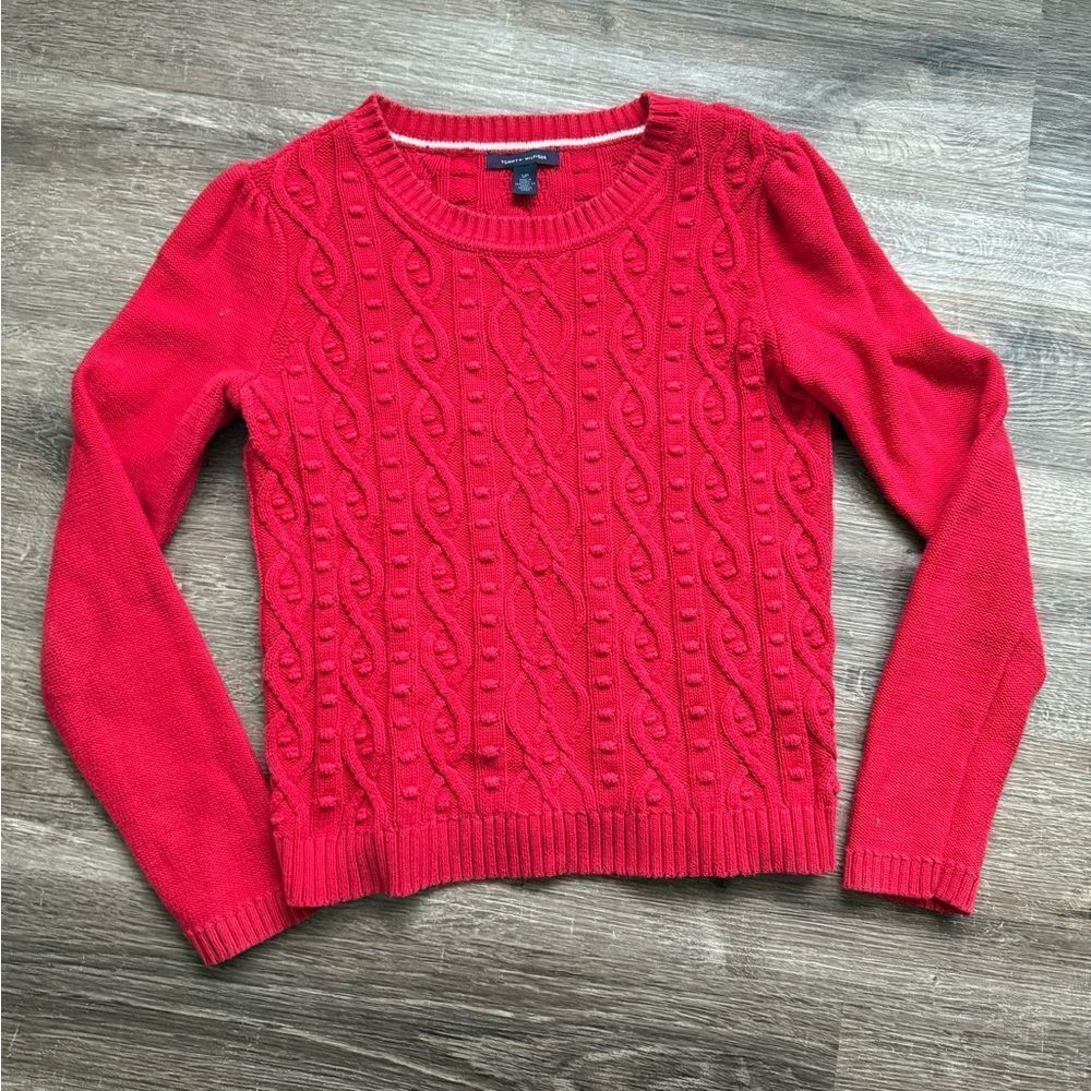 Tommy Hilfiger Cable Knit Crewneck Sweater